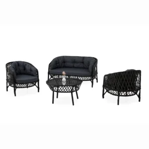 Azure 2’li Rattan Oturma Grubu