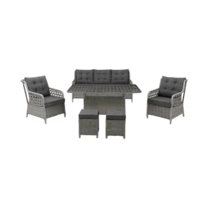 Roma Rattan 3’lü Oturma Grubu