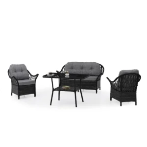 Berlin 2’li Rattan Oturma Grubu