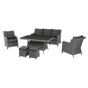 Lizbon 3’lü Rattan Oturma Grubu