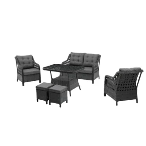 Victoria 2’li Rattan Oturma Grubu
