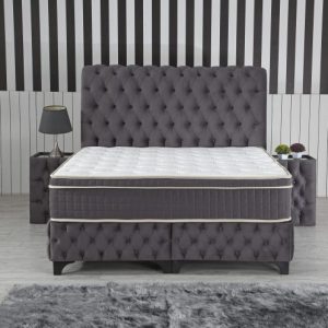 Barcelona Set - luxury Grey Çift Kişilik