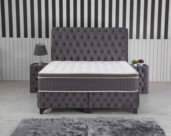 Barcelona Set - luxury Grey Çift Kişilik